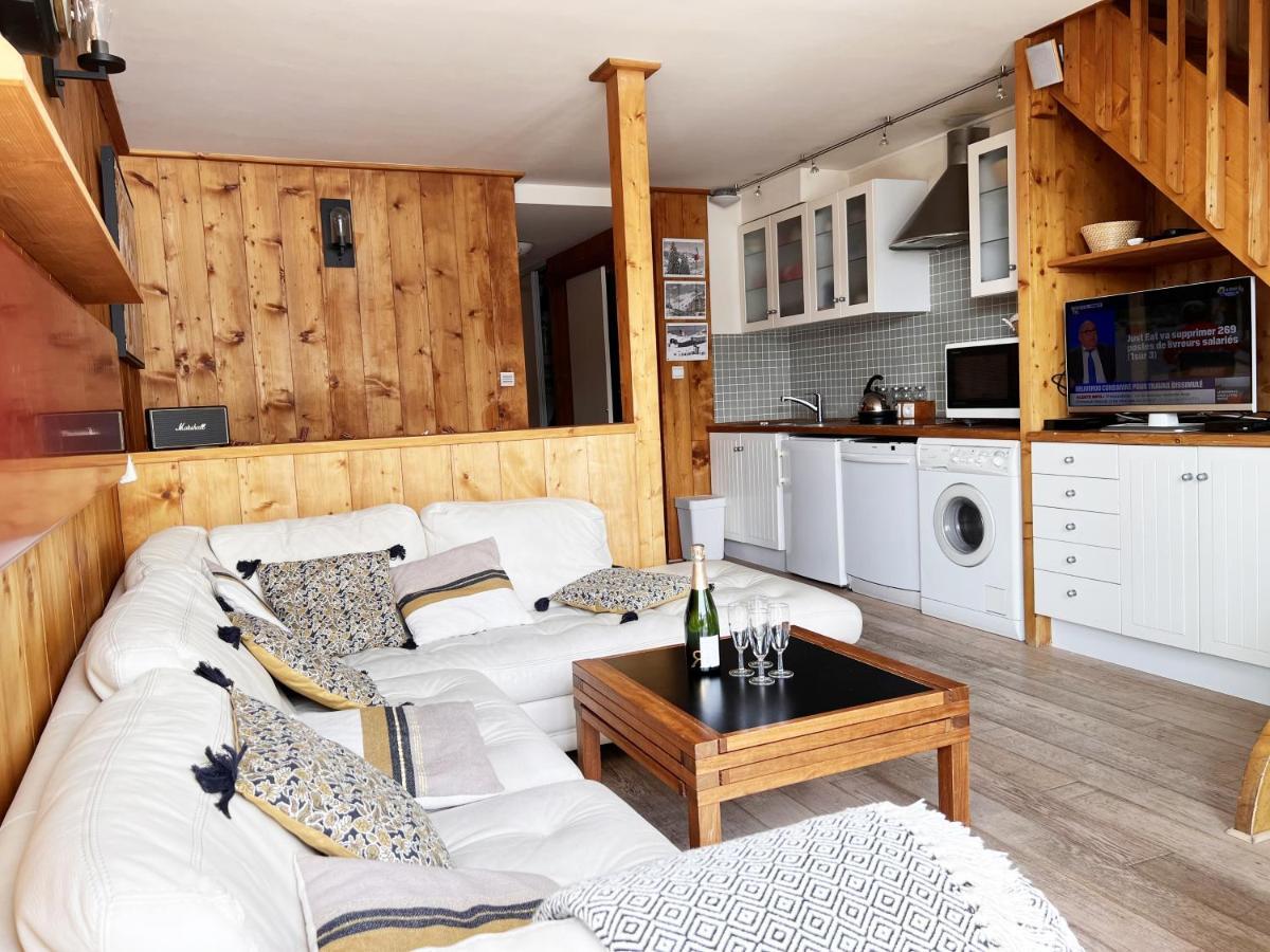 Dernier Etage Avec Vue Sur Les Montagnes Emplacement Exceptionnel Au Coeur De Val Thorens Ski Aux Pieds Prestations Incluses Eksteriør bilde